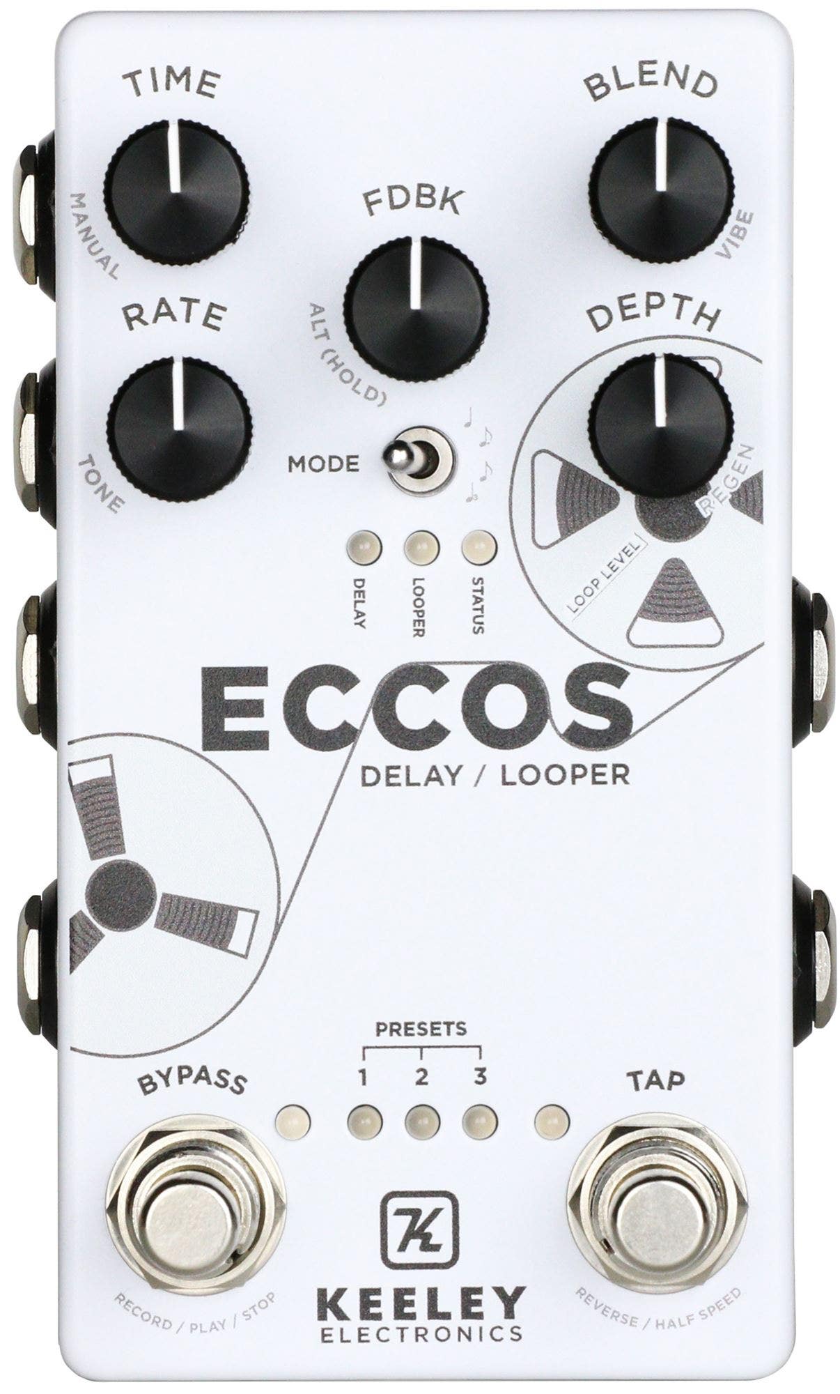 Keeley ECCOS Delay and Looper Pedal