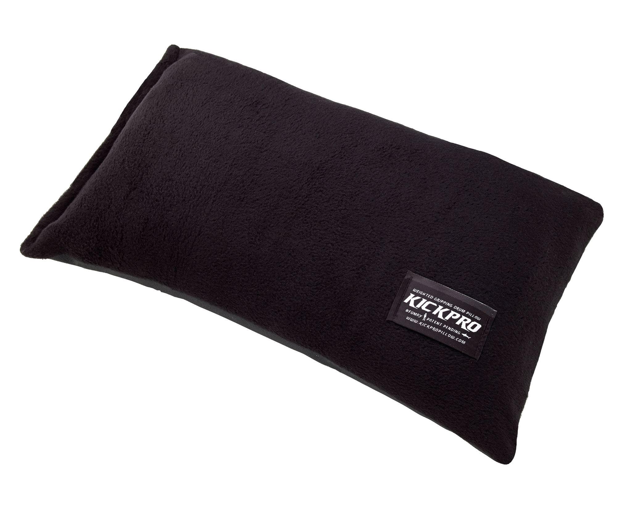 KickPro Weighted Non Slip Bass Drum Pillow Black