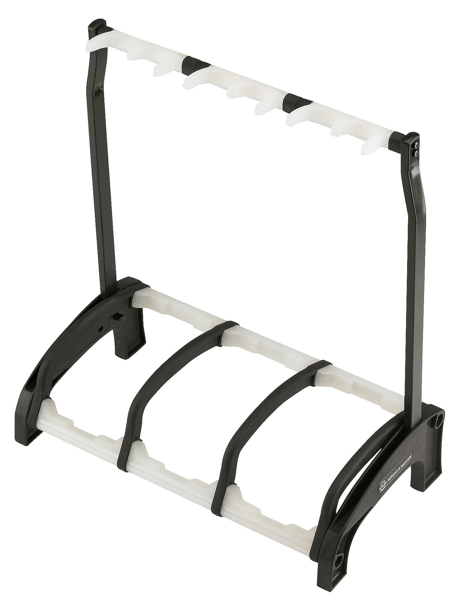 K&M 17513 Guardian 3 Guitar Stand Translucent