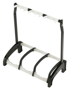 K&M 17513 Guardian 3 Guitar Stand Translucent