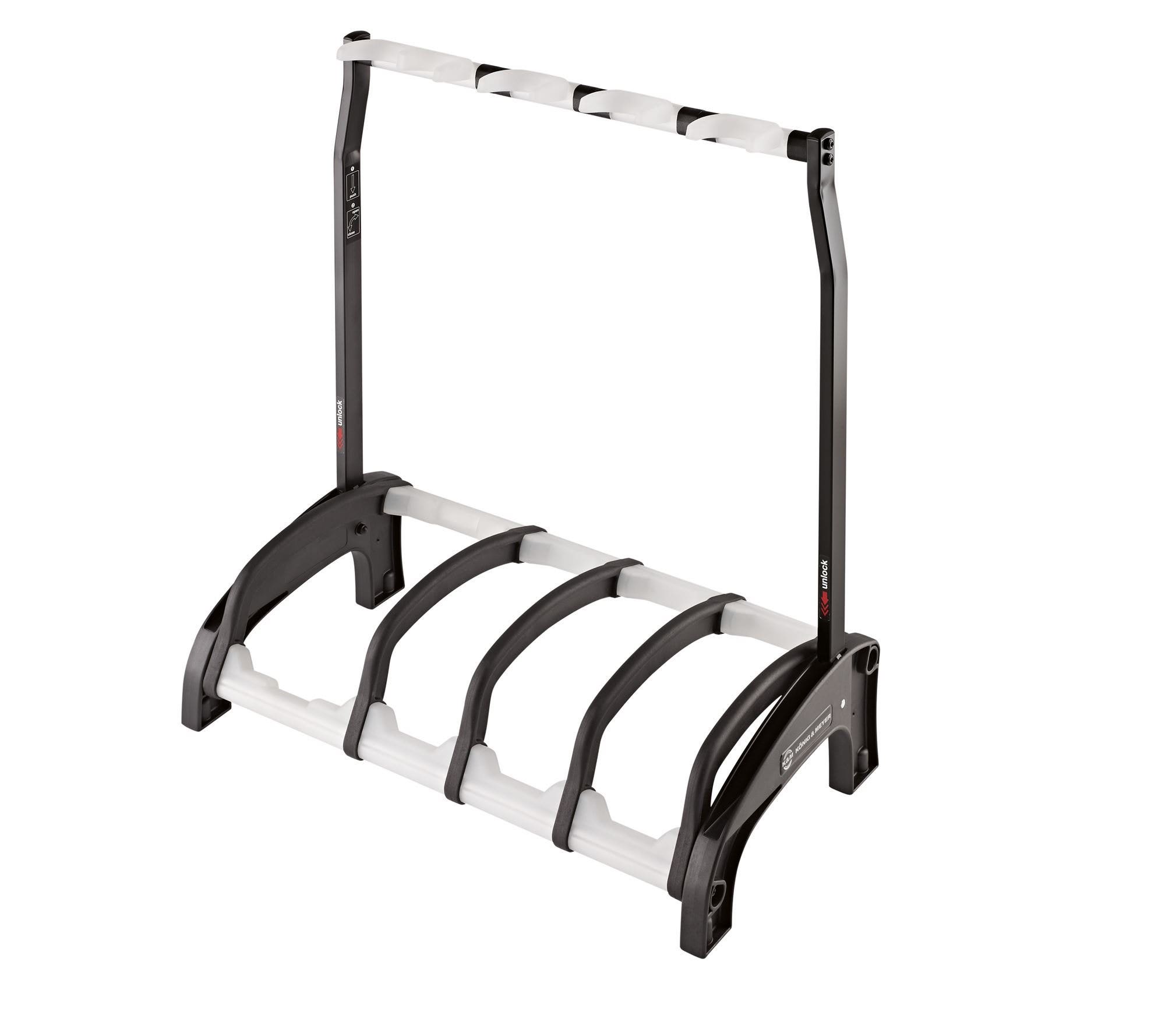 K&M Guardian 3 Plus 1 Multi Guitar Stand