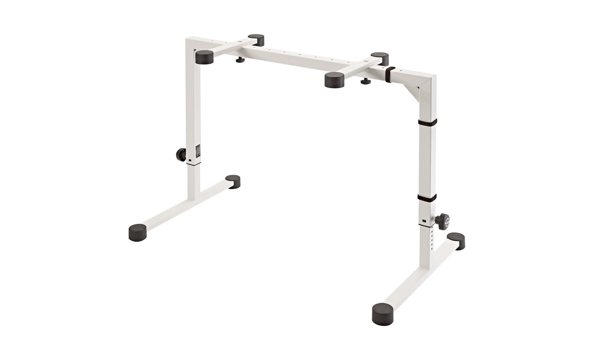 K&M Omega Table Style Keyboard Stand White