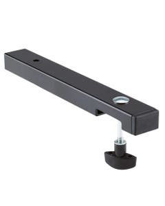 K&M 18814 Extension Adapter for 11817 Omega Stand Black