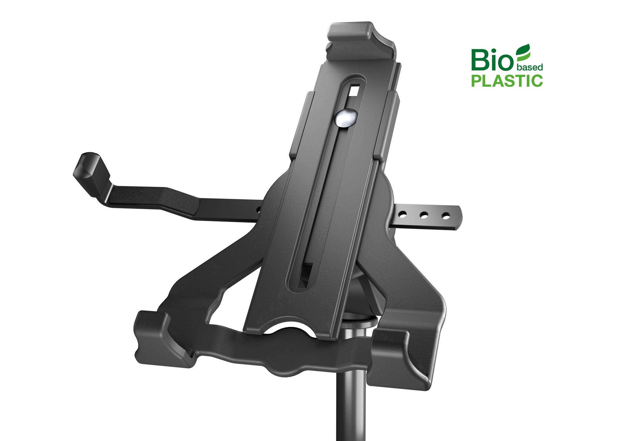 K&M 19744 Universal Tablet Holder Stand Black