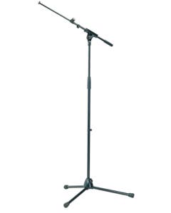 K&M 21075 Microphone Stand with Telescopic Boom Black