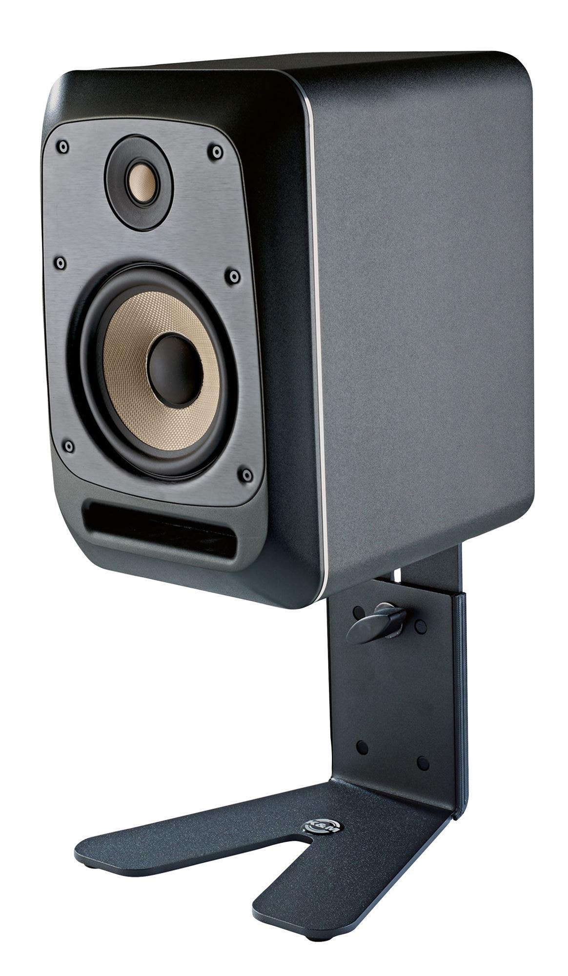 K&M 26772 Desktop Studio Monitor Stand Black