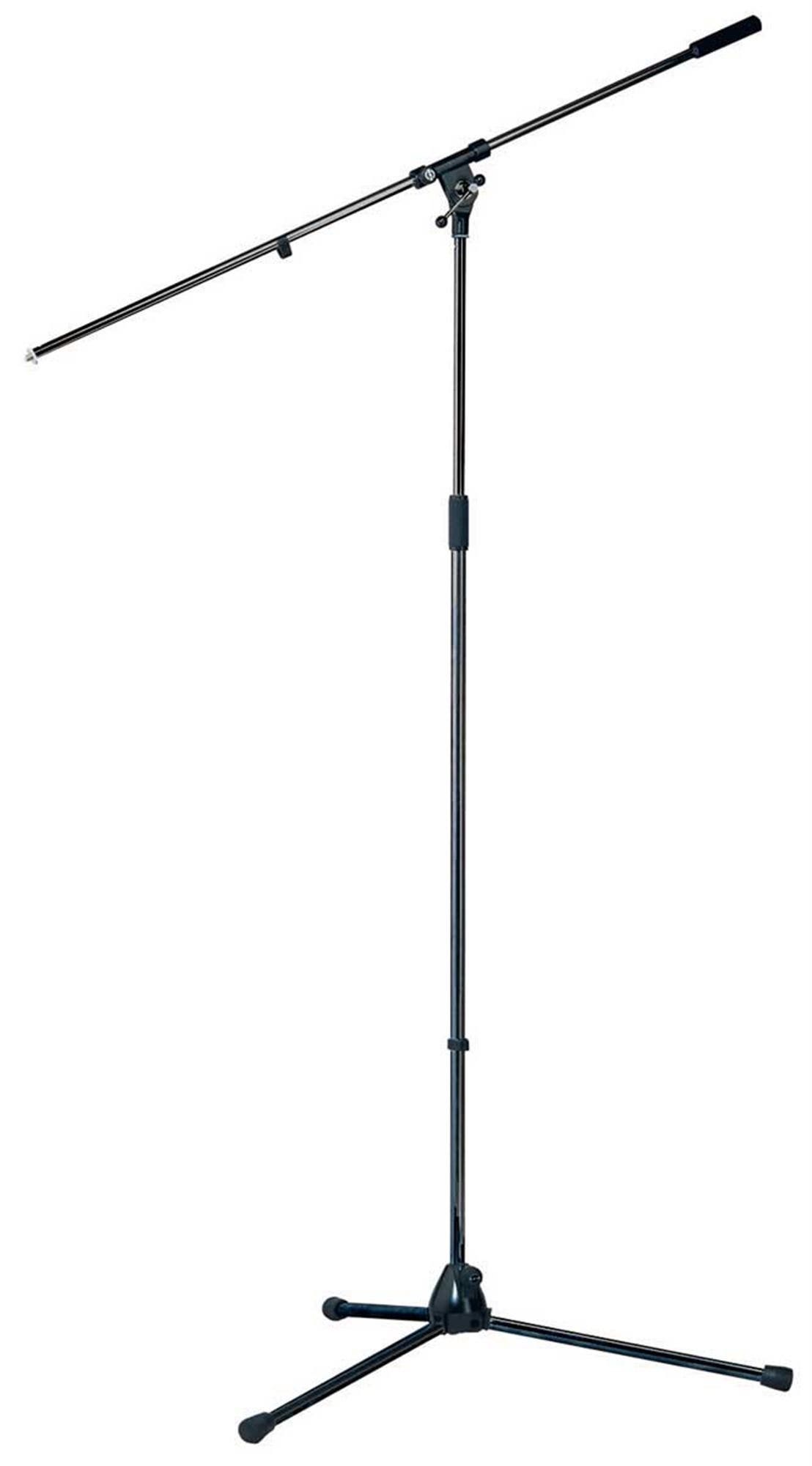 K&M 210 21B Tall Heavy Duty Tripod Boom Microphone Stand