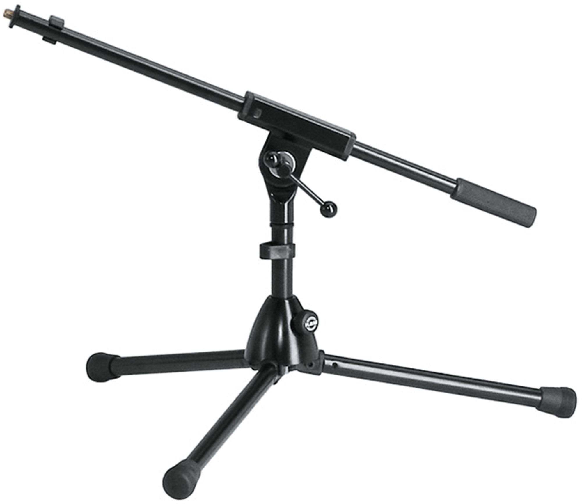 K&M 259/1 Extra Low Microphone Boom Stand Black