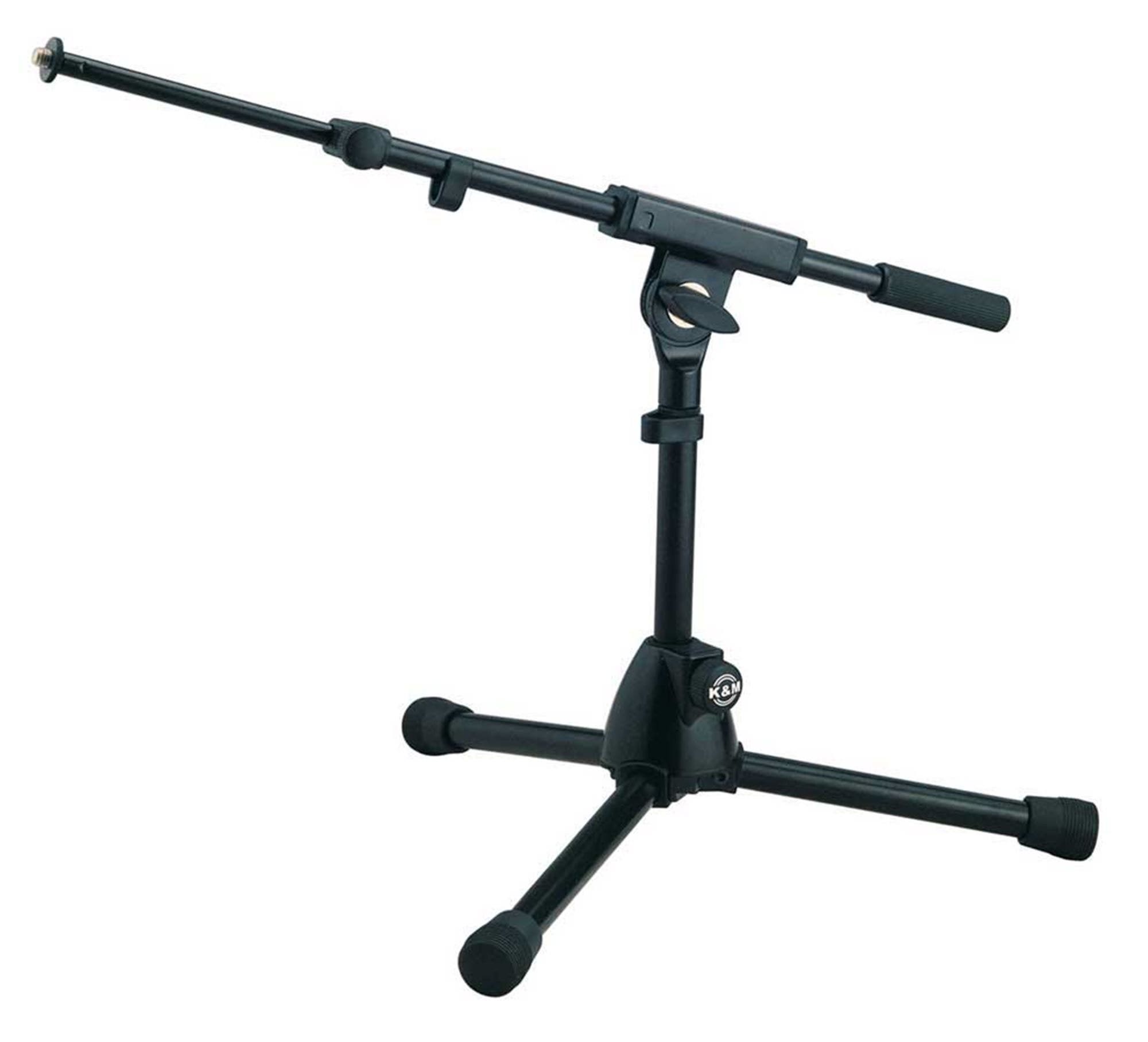 K&M 259/5B Extra Low Profile Tripod Mic Boom Stand