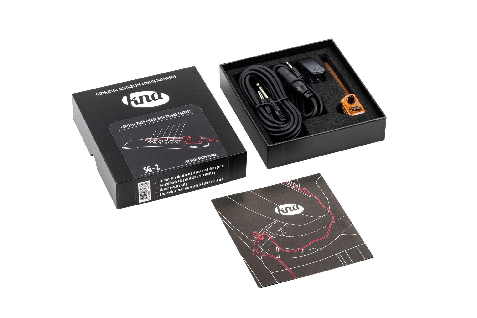 KNA SG-2 Portable Piezo Pickup with Volume Control