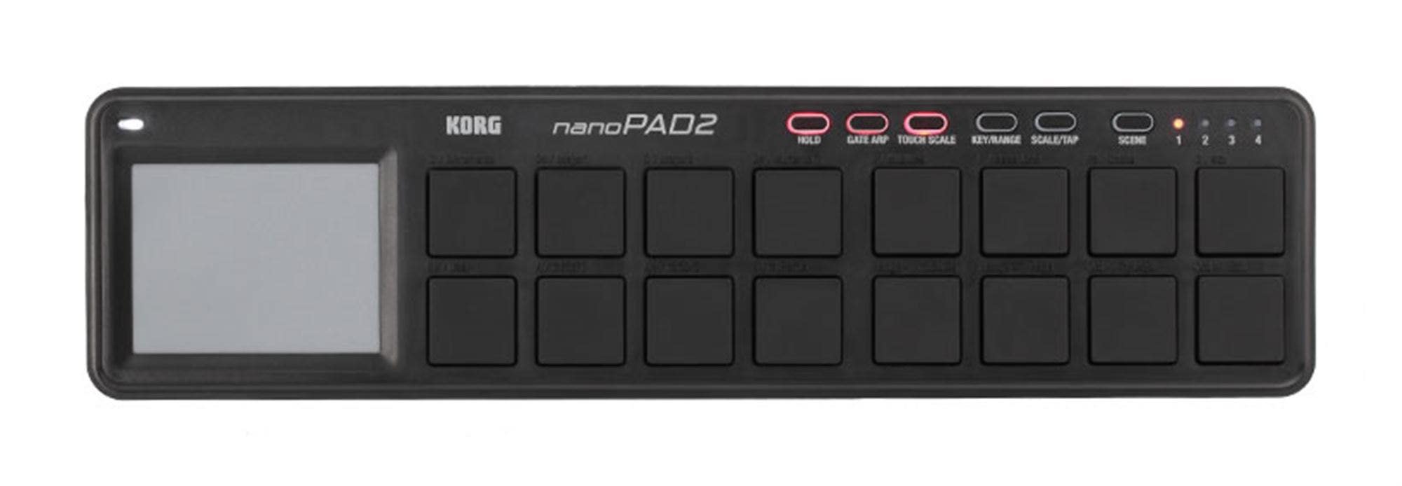 Korg NanoPAD2 Slim Line USB Drum Pad Controller