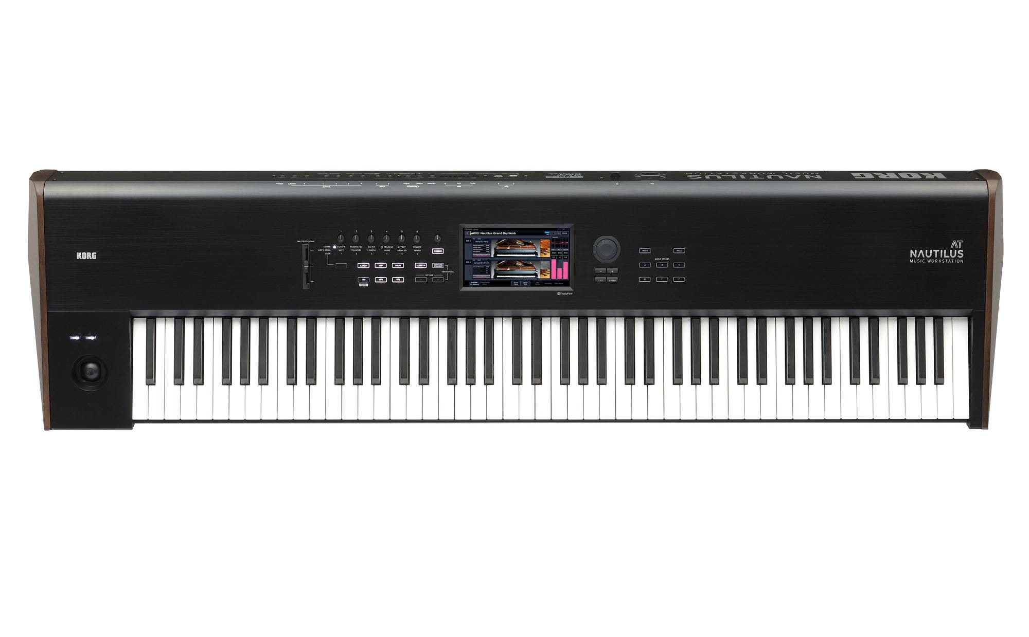 Korg Nautilus 88 AT 88 Key Workstation Keyboard with Aftertouch