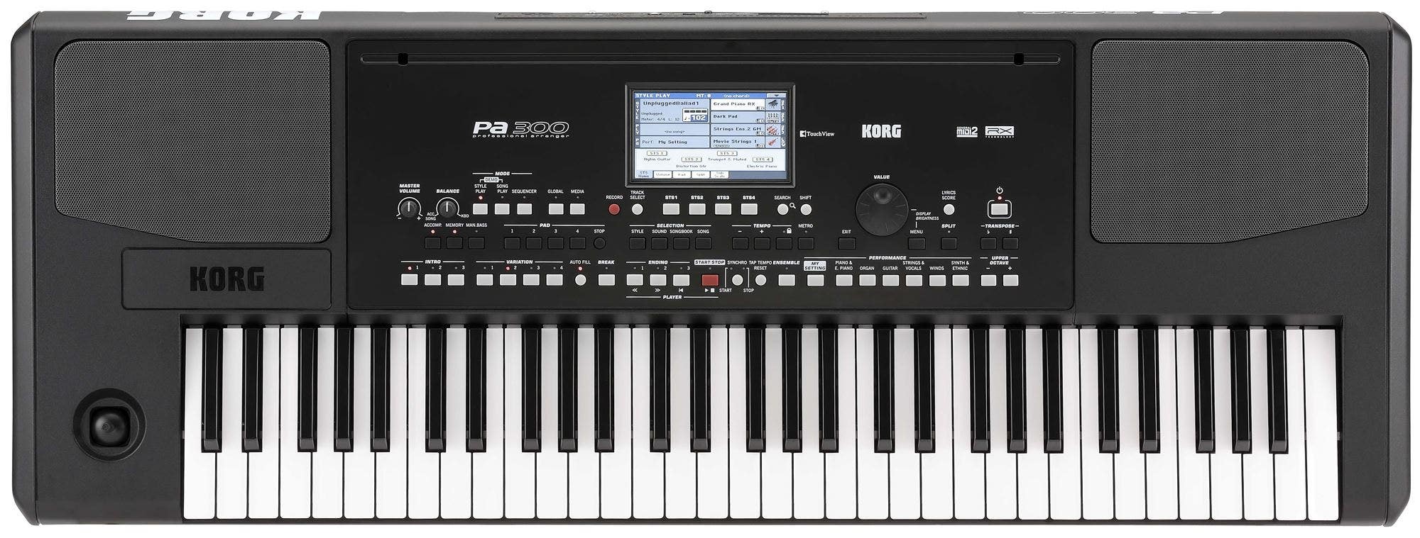 Korg PA300 61-Key Arranger Workstation | American Musical Supply