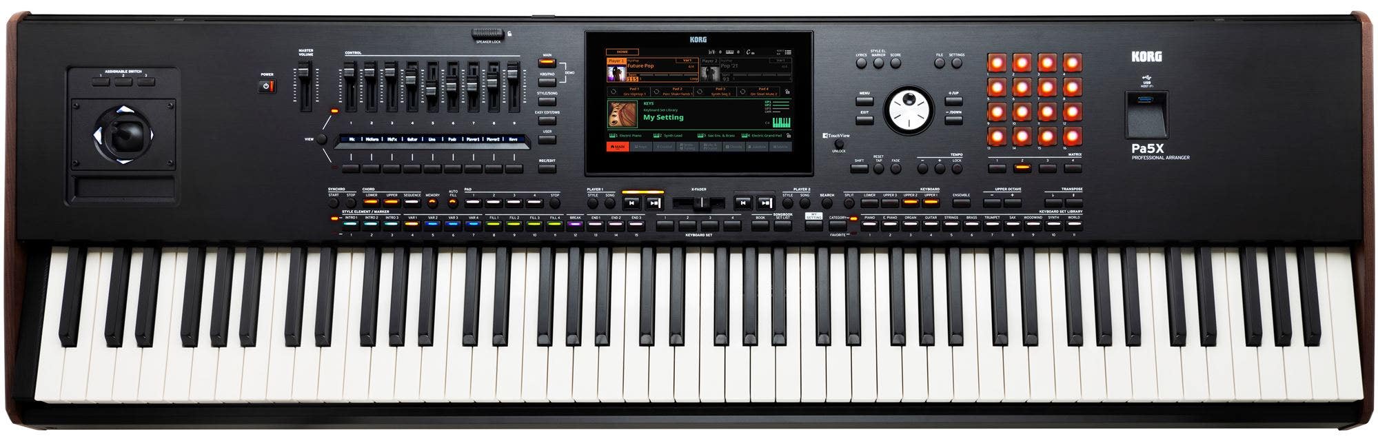 Korg Pa5X88 88-Key Arranger Workstation