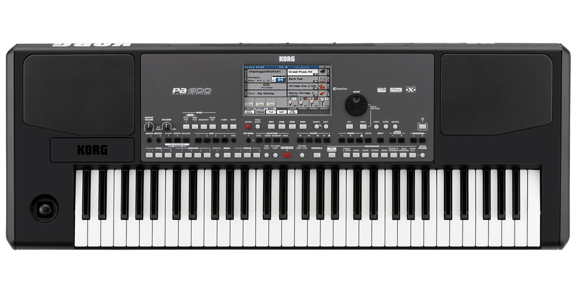 Korg PA600 61Key Arranger Workstation Keyboard