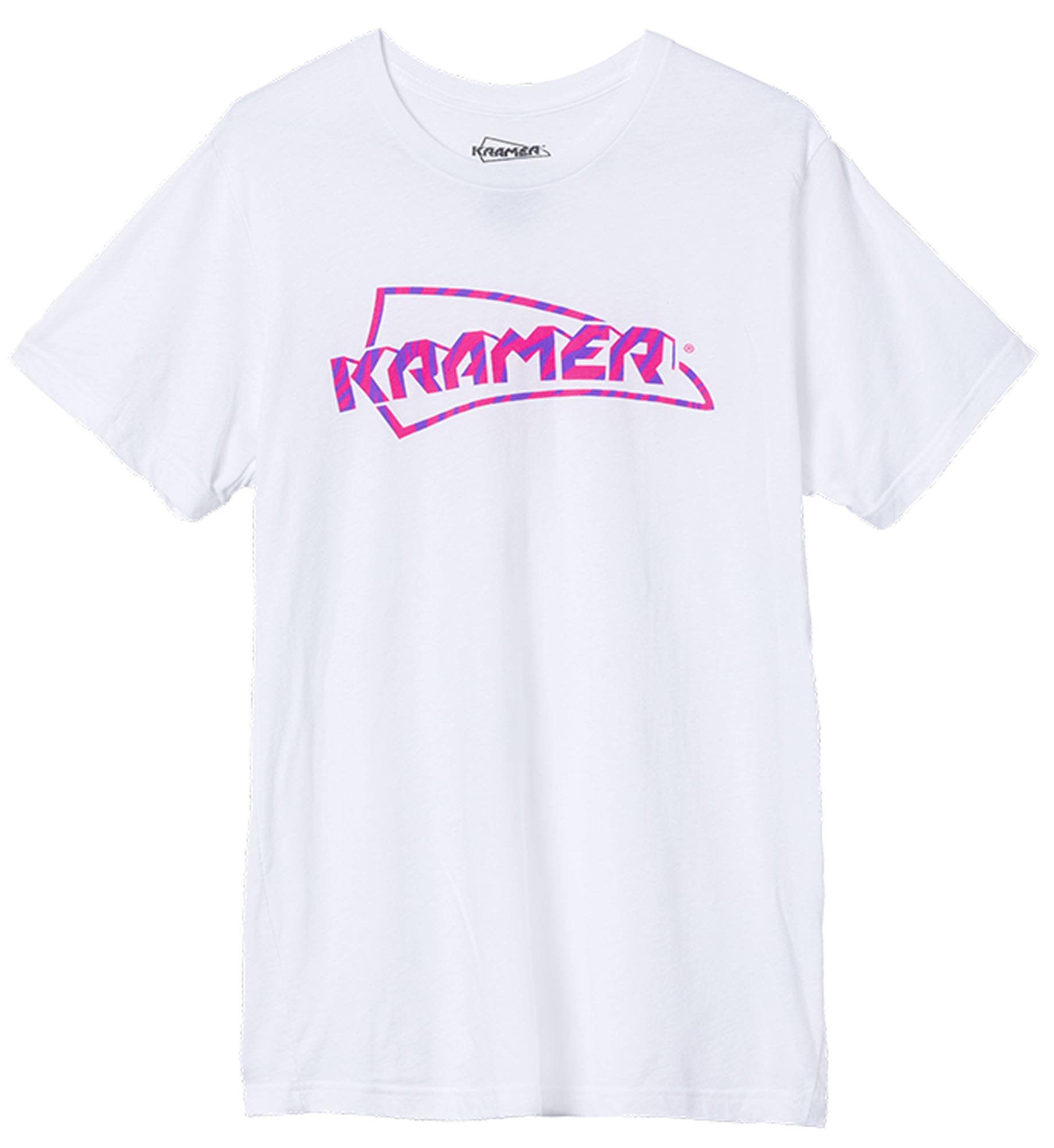Kramer Tiger Stripe T-Shirt White