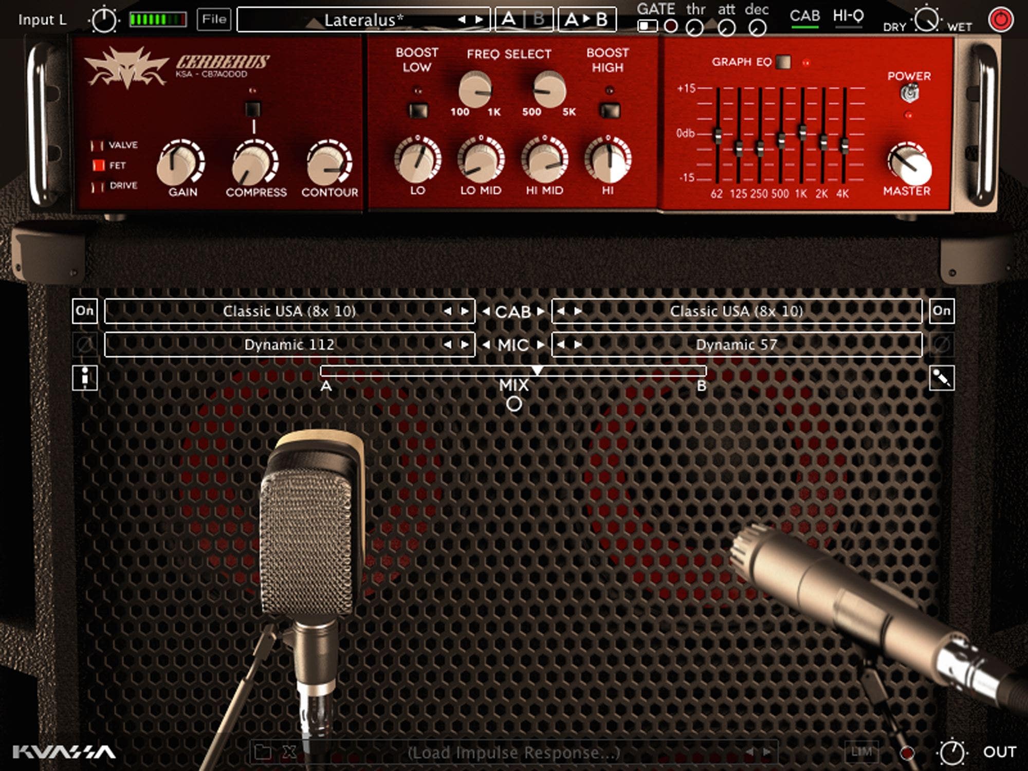 Kuassa Cerberus Bass Amplifikation Audio Effect Plugin Download