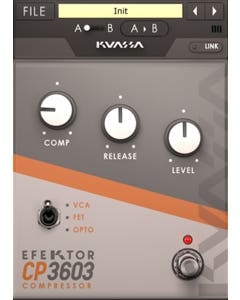 Kuassa Efektor CP3603 Compressor Audio Effect Plugin Download