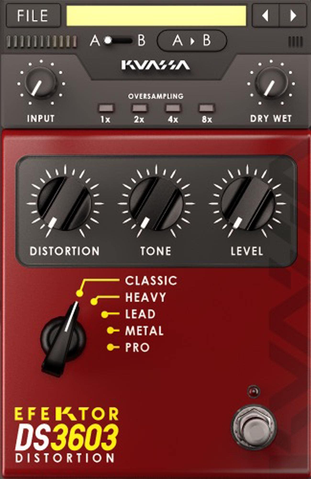 Kuassa Efektor DS3603 Distortion Audio Effect Plugin Download