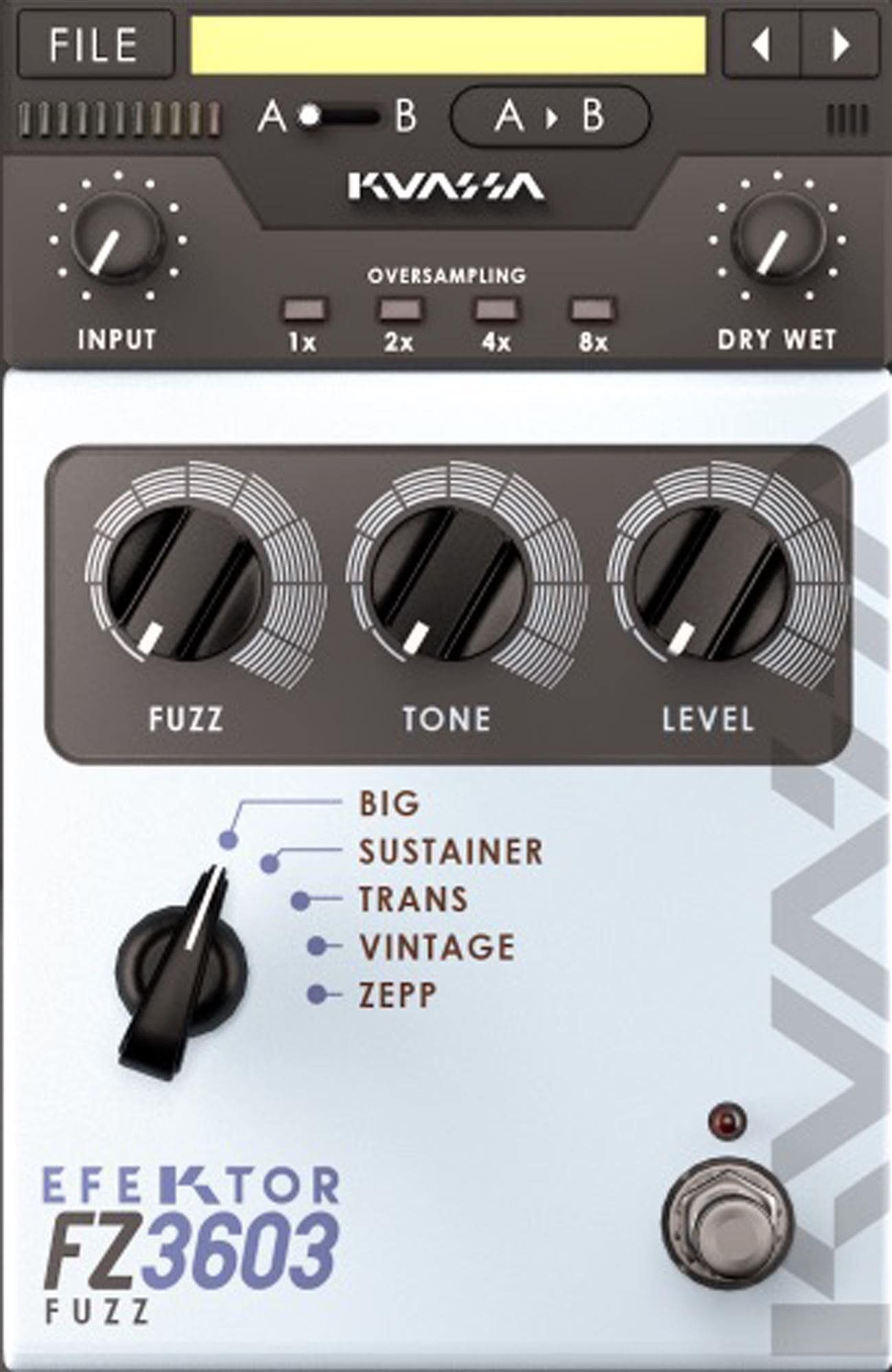 Kuassa Efektor FZ3603 Fuzz Audio Effect Plugin Download