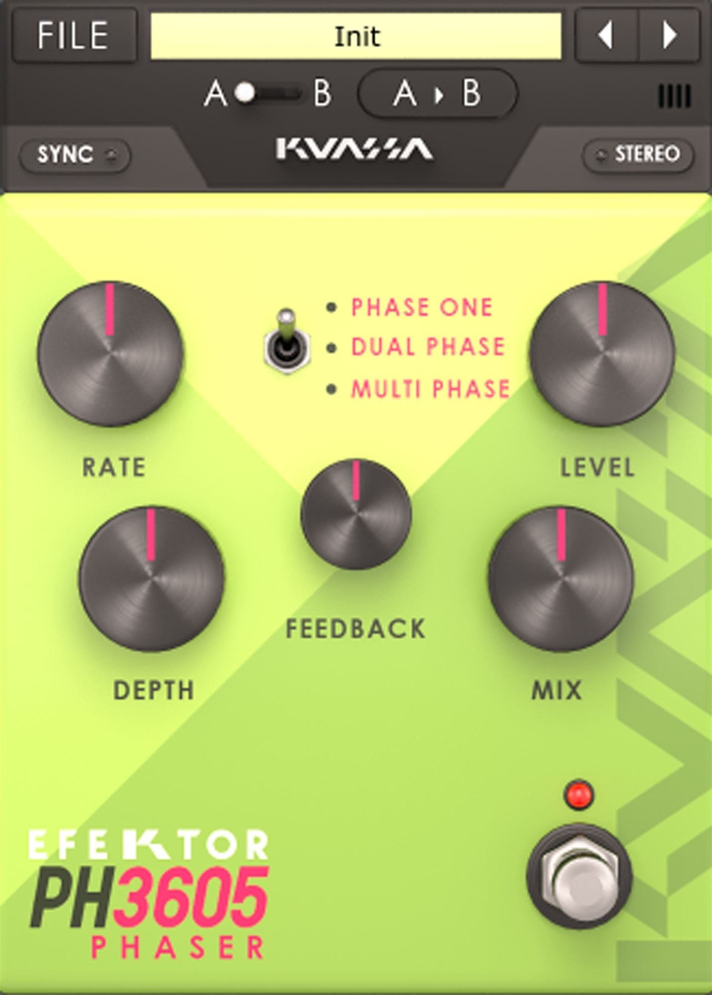Kuassa Efektor PH3605 Phaser Audio Effect Plugin Download