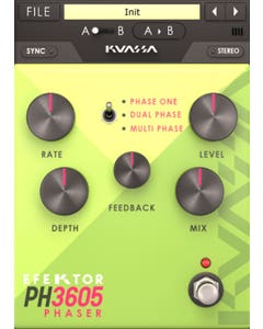 Kuassa Efektor PH3605 Phaser Audio Effect Plugin Download