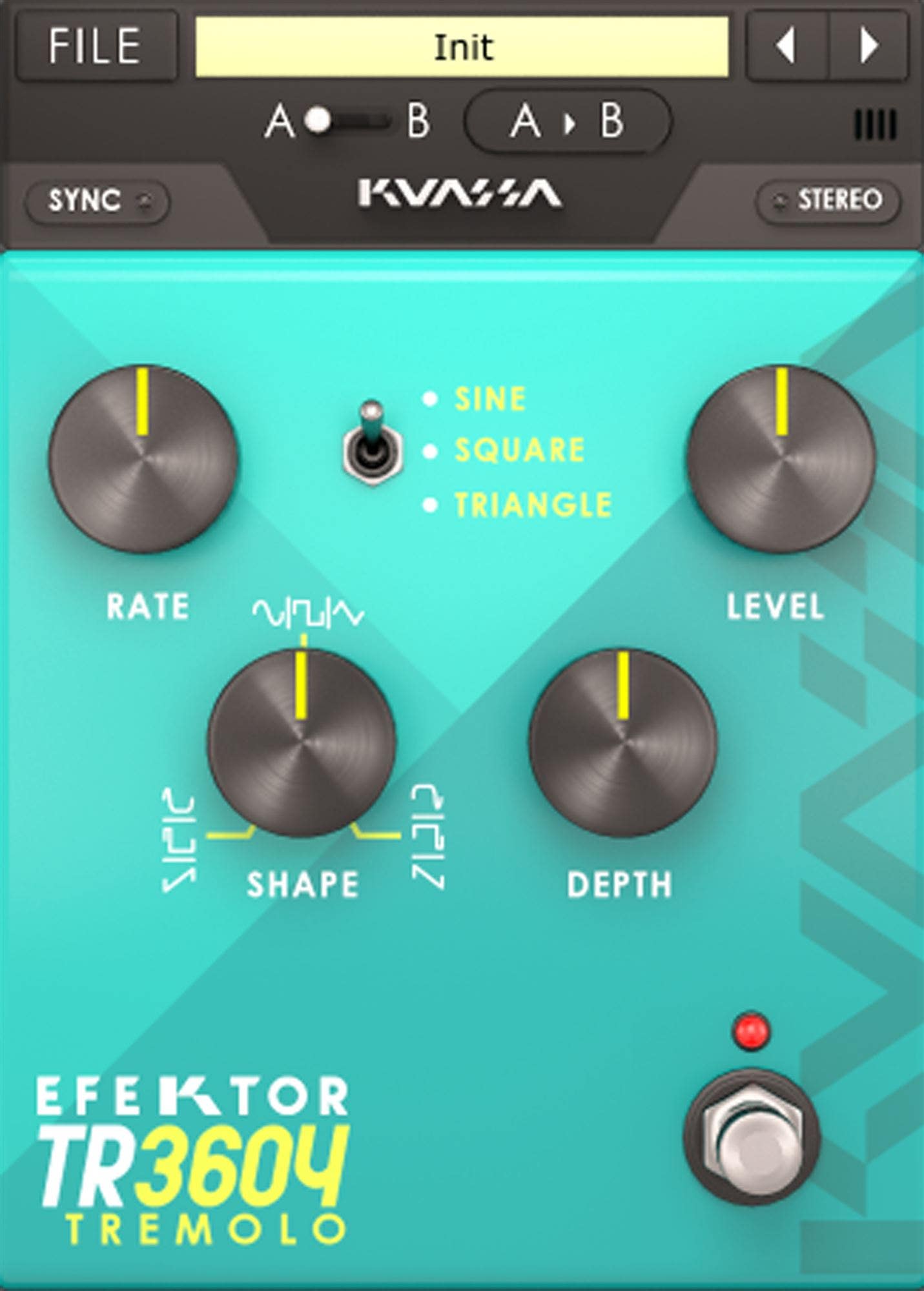 Kuassa Efektor TR3604 Tremolo Audio Effect Plugin Download