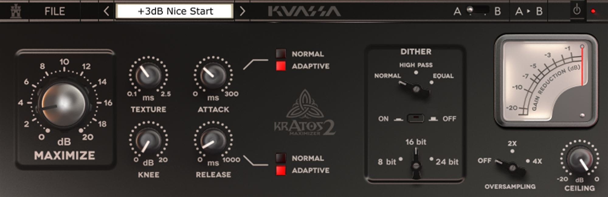 Kuassa Kratos 2 Maximizer Audio Effect Plugin Download