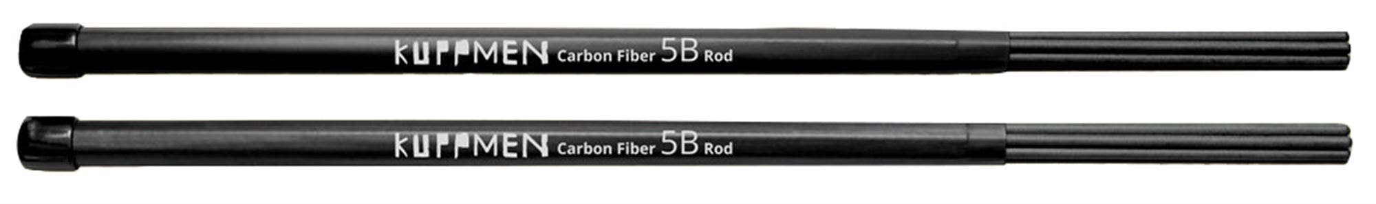 Kuppmen 5B Carbon Fiber Drum Rods Black Pair
