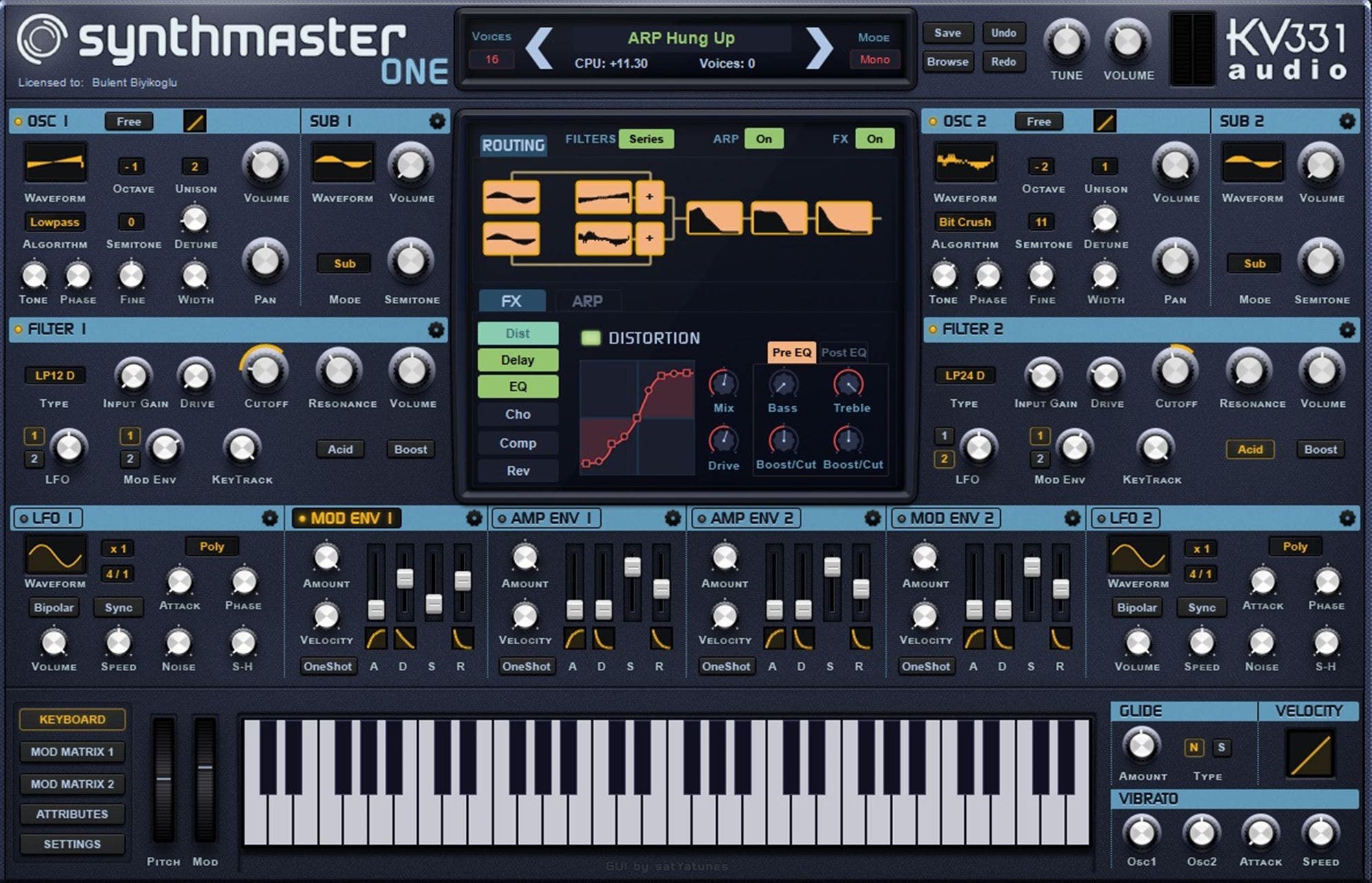KV331 Audio SynthMaster One Software Synthesizer - Download