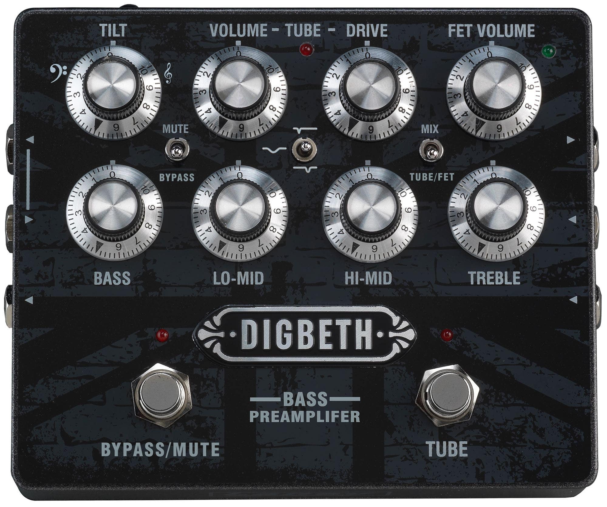 Laney Digbeth DB-PRE Hybrid Bass Pre-Amp Pedal
