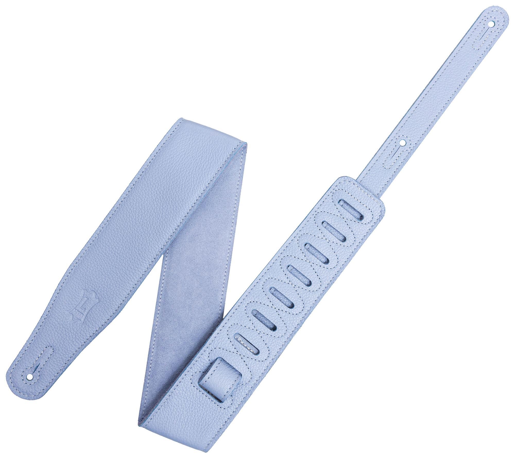 Levys M26GFP-PNK Pastel Leather Guitar Strap