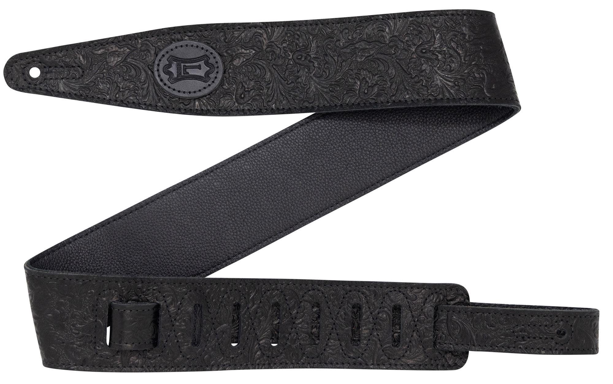 Levys M317FCL-BLK Florentine Leather Guitar Strap