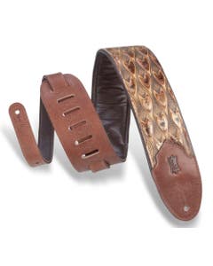 Levys M4WP-005 Arrowhead Bronze Leather Strap