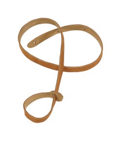 Levy's 3/4" Wide MS19 Suede Mandolin Strap
