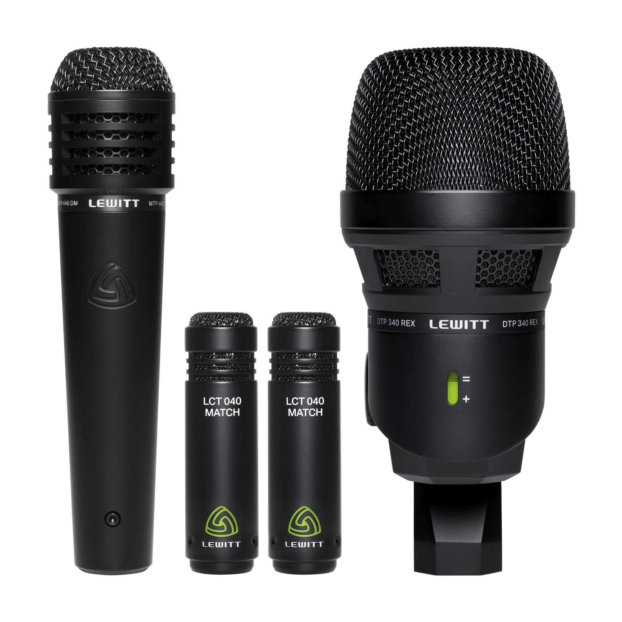 Lewitt Audio BEATKIT 4-Piece Drum Microphone Kit