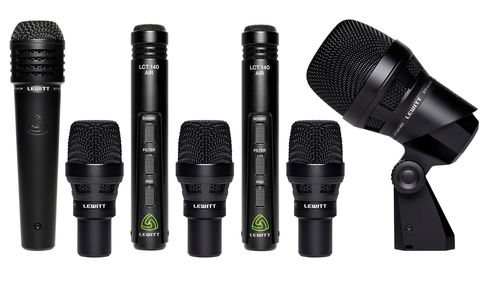 Lewitt Audio BEATKIT PRO 7-Piece Drum Microphone Kit