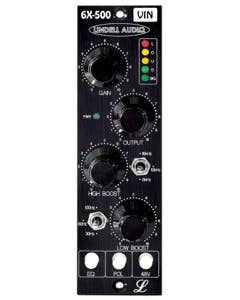 Lindell Audio 6X-500VIN 500 Series Mic Pre EQ