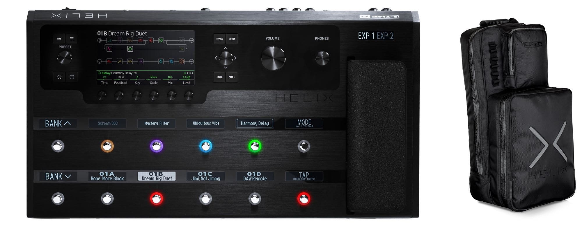 Line 6 Helix Floorboard Processor with Backpack
