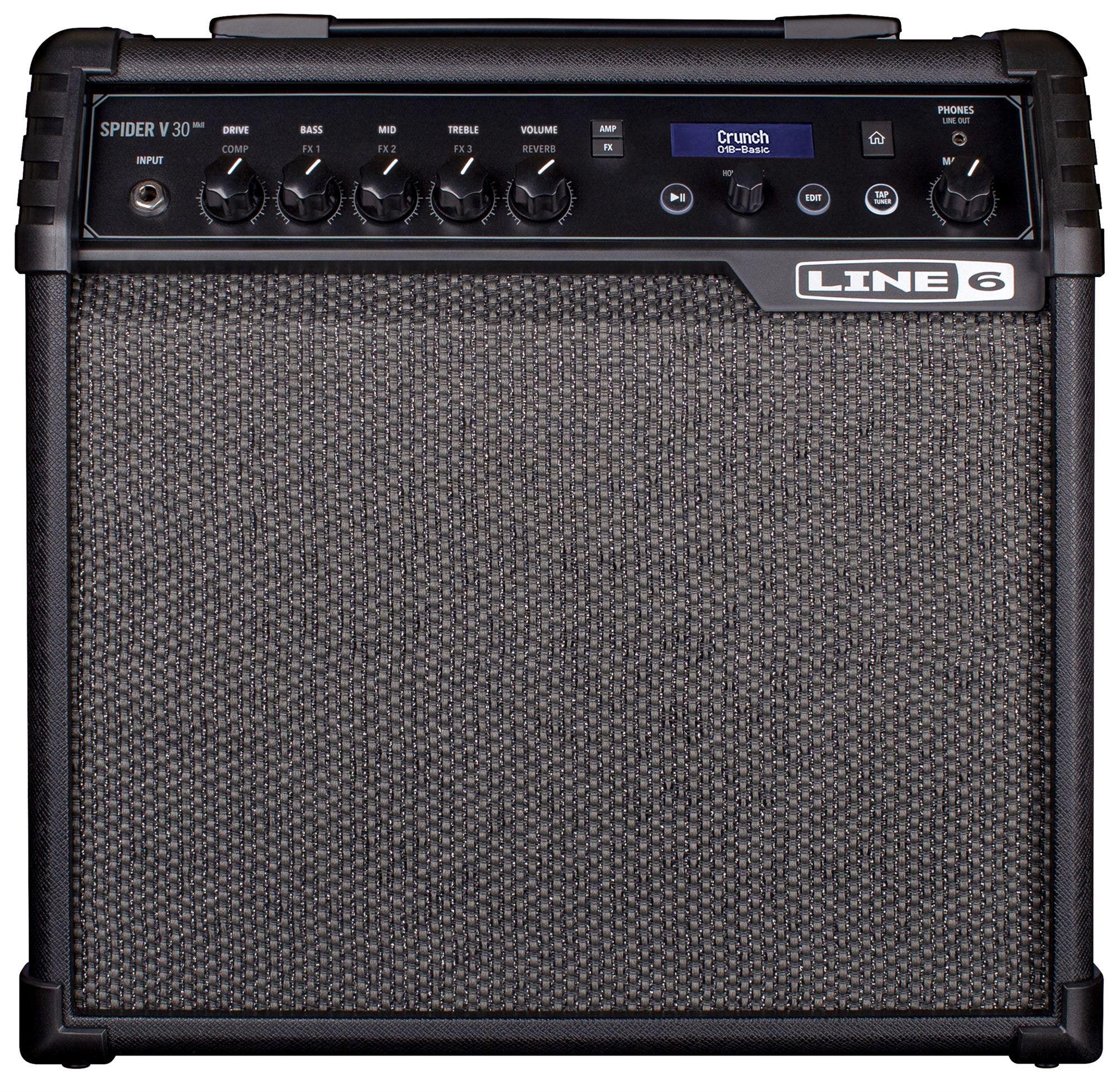 Line 6 Spider V30 MkII Electric Guitar Combo Amplifier 1x8 30 Watts