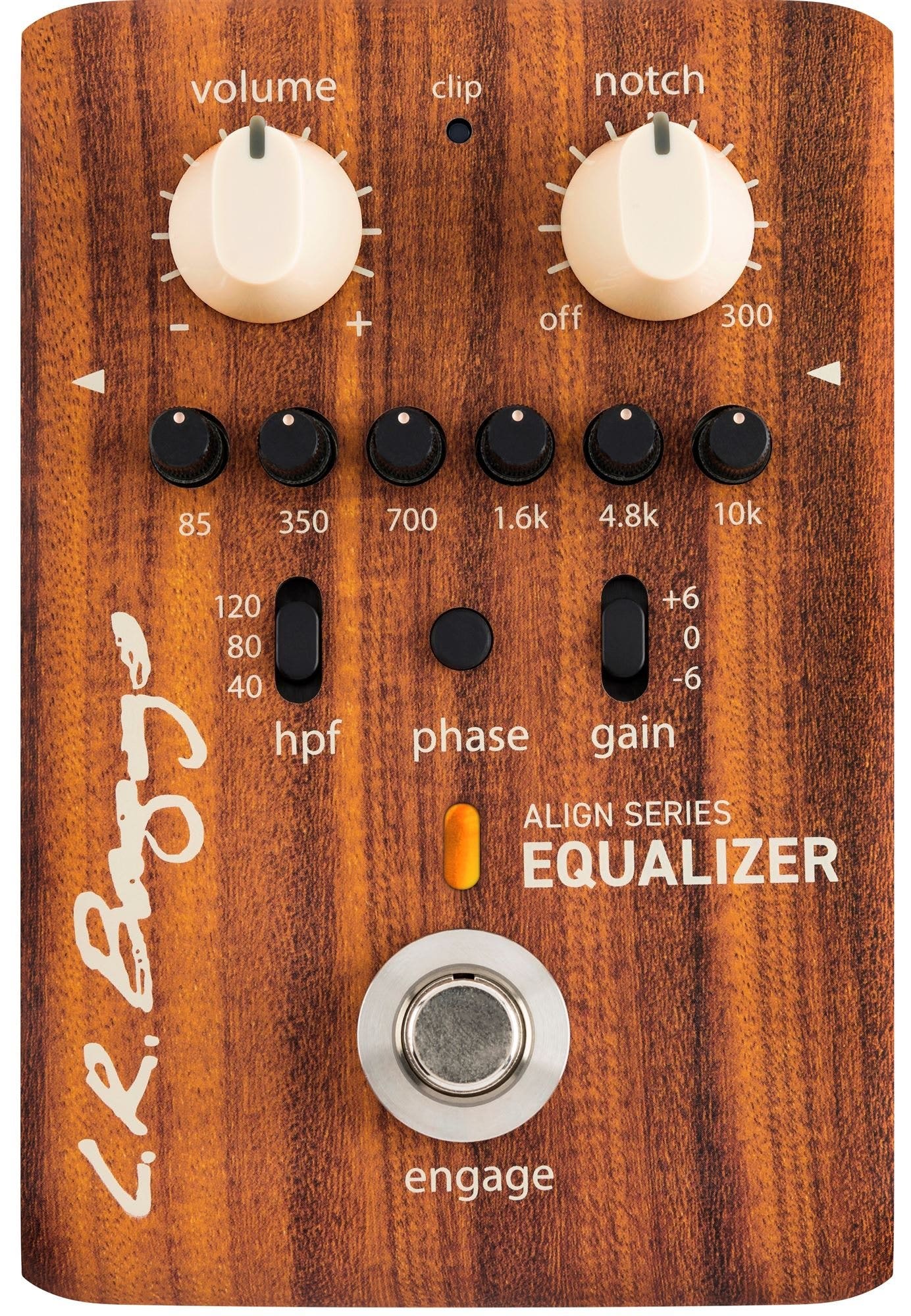 LR Baggs Align Equalizer Acoustic Guitar Preamp EQ Pedal