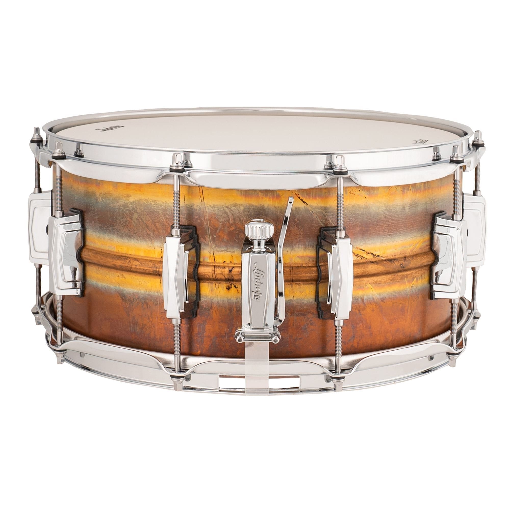 Ludwig LB552R 6.5x14" Raw Bronze Snare Drum