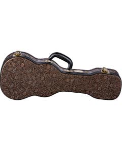 Luna Hard Case Tooled Leather Concert Ukulele
