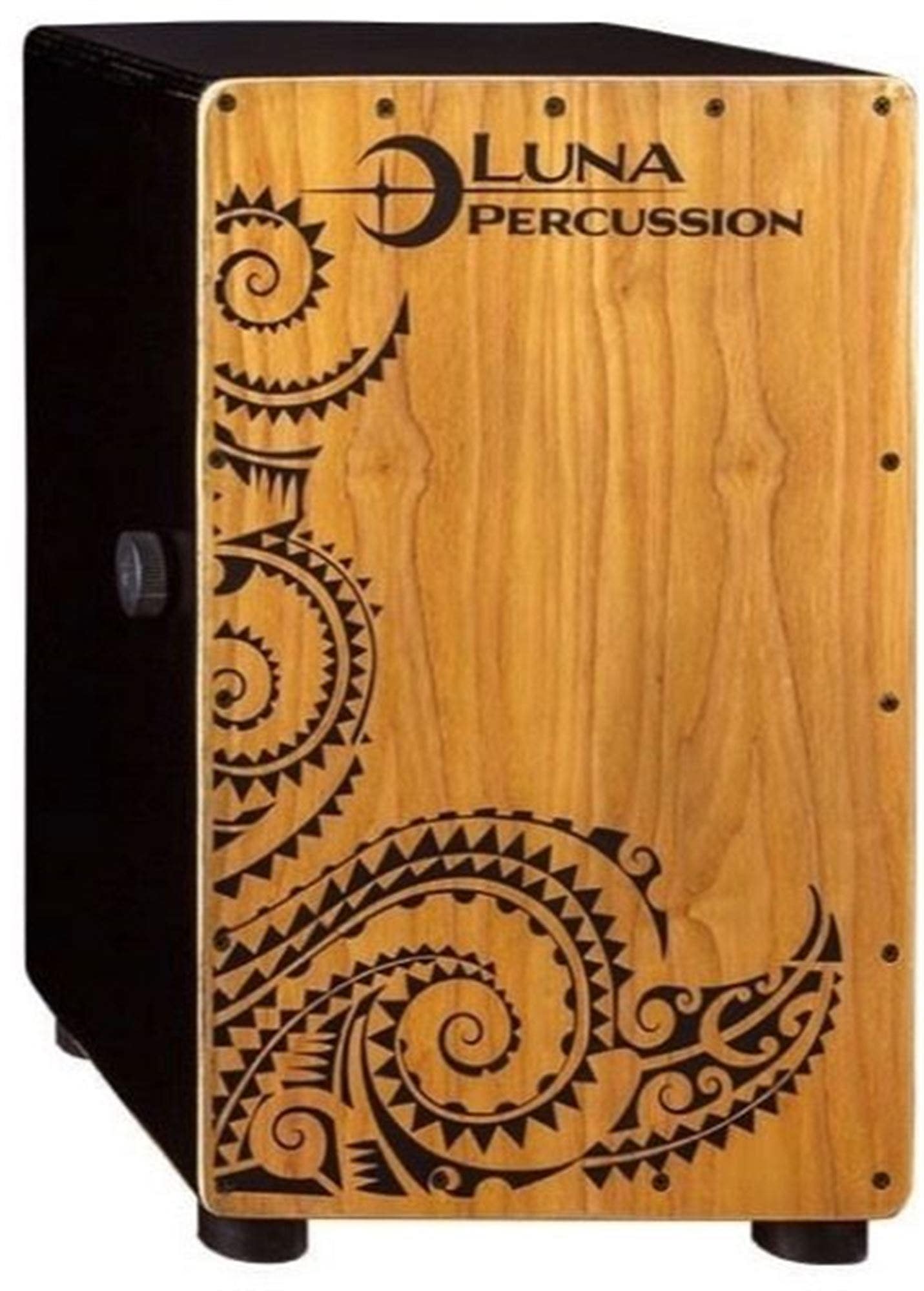 Luna Cajon Black with Gigbag