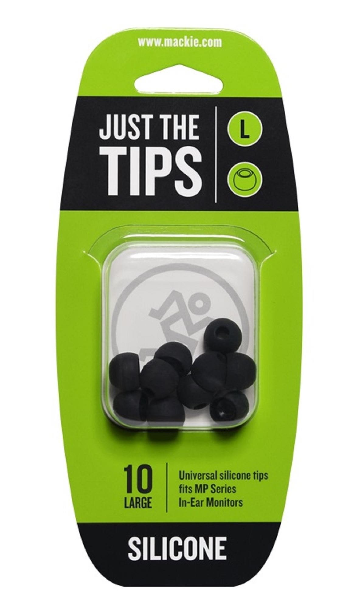 Mackie MP Series Silicone Black Tips Kit