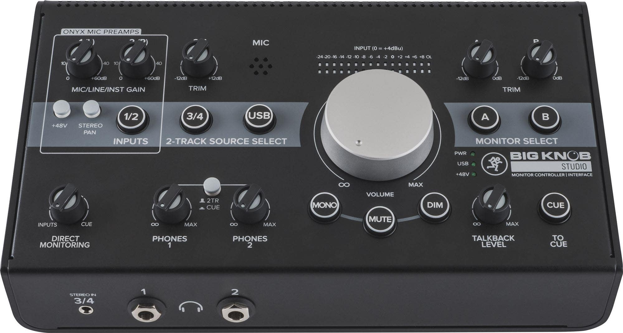 Mackie Big Knob Studio Monitor Control with USB I/O