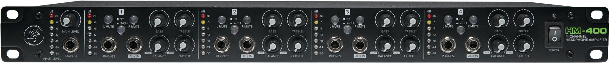Mackie HM-400 4-Channel Headphone Amplifier