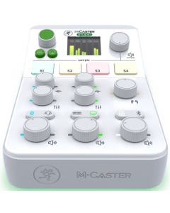 Mackie M-Caster Studio Live Streaming Mixer White