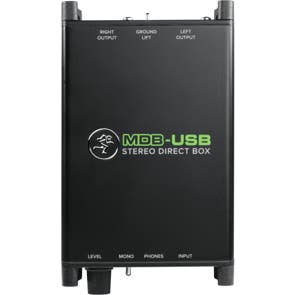 Mackie MDB-USB Bus Powered Stereo USB To DI Direct Box