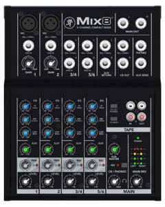Mackie Mix8 8 Channel Compact Mixer